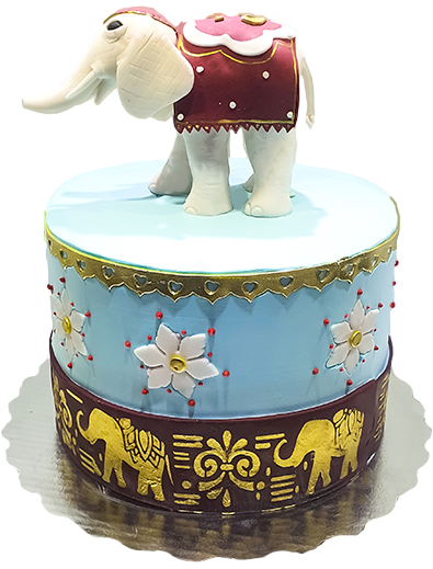 Pastel Eléphant
