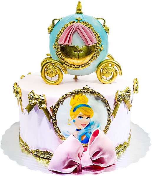 Pastel Carruaje Princesa