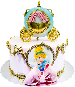 Pastel Carruaje Princesa