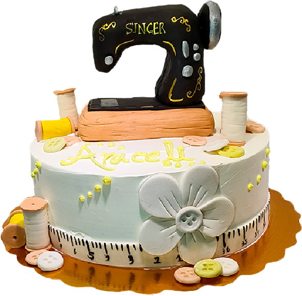 Pastel Costurera