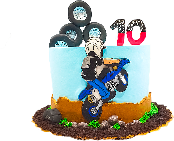 Pastel Motocross